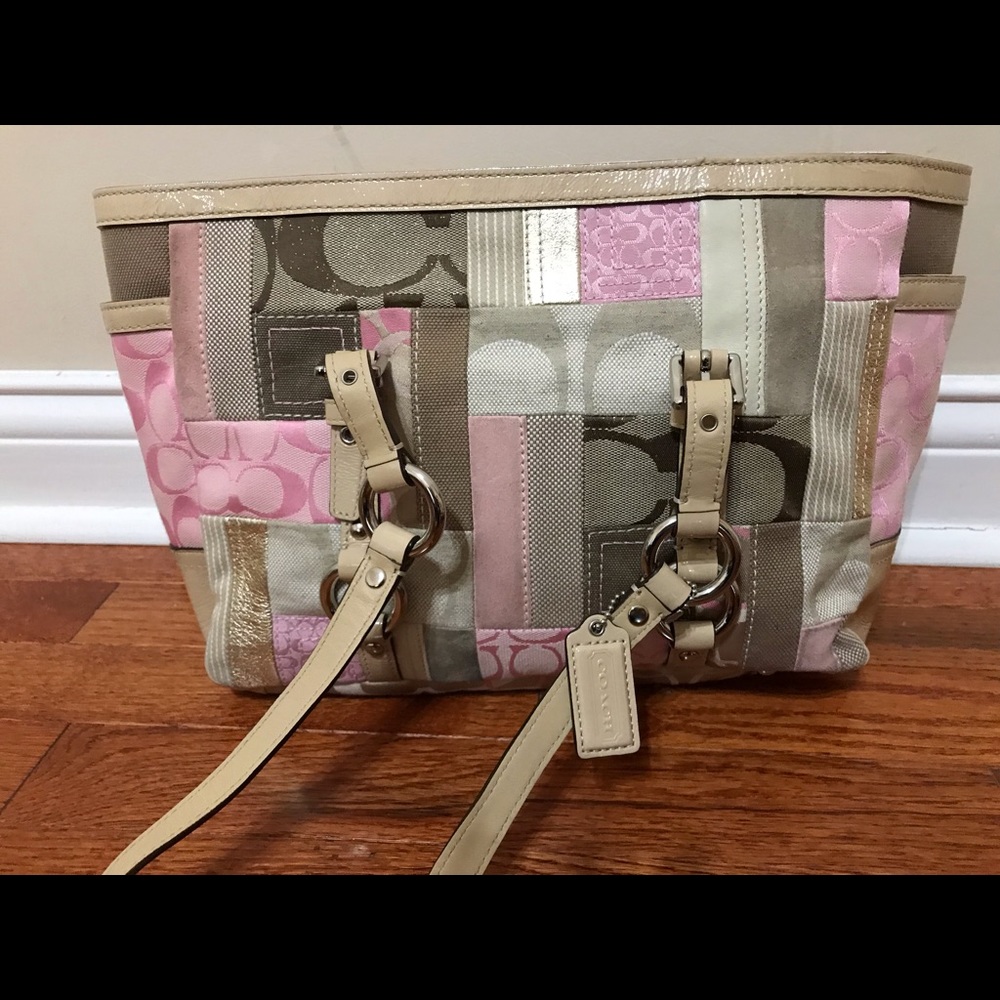 Coach patchwork purse